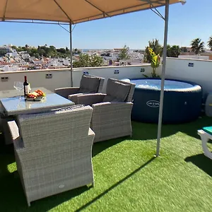 Apartamento Beta - 2 Bedrooms, Private Rooftop Patio With Hot Tub, Bbq And View, Ferragudo (Faro)